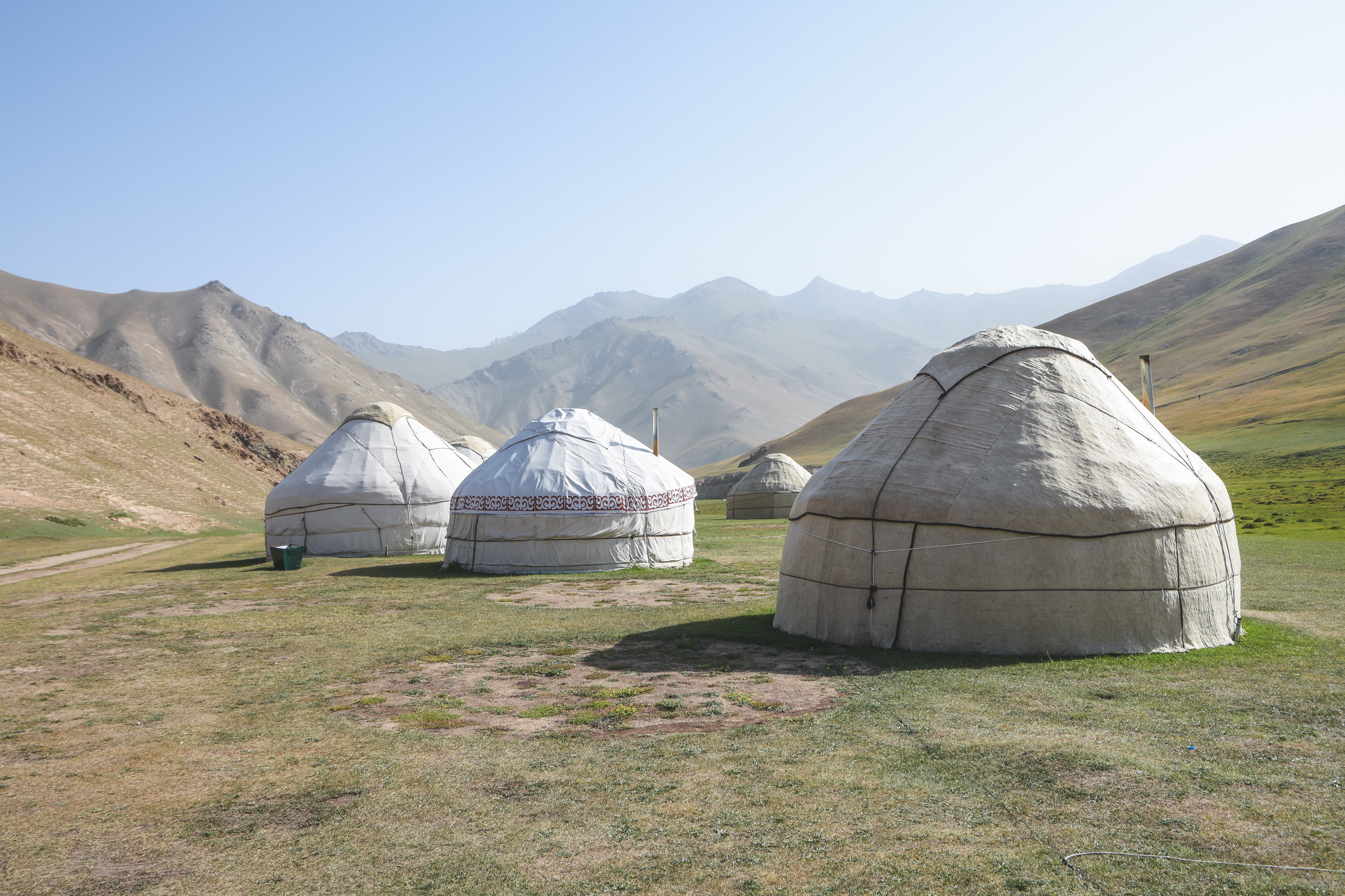 Dormire in yurta in Kirghizistan